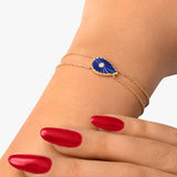 Bracelet Lapis Lazuli Axana (Grand modèle)