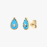 Turquoise Earrings Chloé