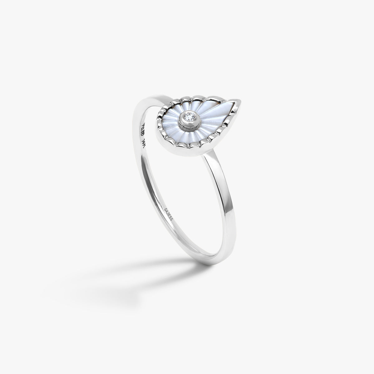 Bague Nacre Myrtho (Petit modèle)