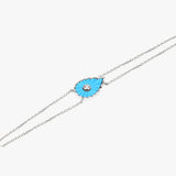 Bracelet Turquoise Martine (Grand modèle)