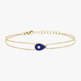 Bracelet Lapis Lazuli Axana (Petit modèle)