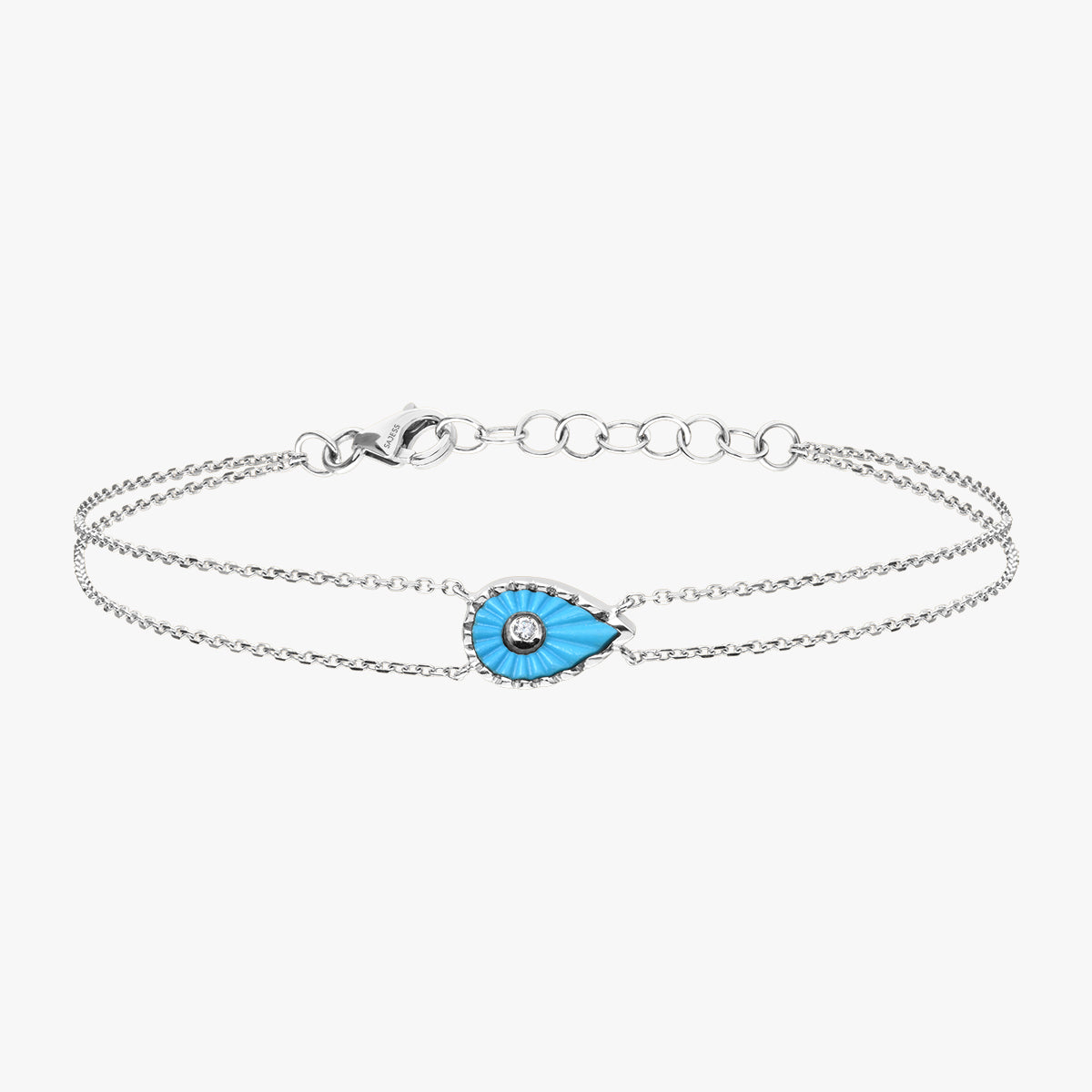 Bracelet Turquoise Martine (Petit modèle)