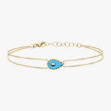 Bracelet Turquoise Martine (Petit modèle)