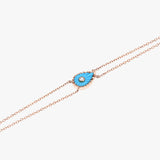 Bracelet Turquoise Martine (Petit modèle)
